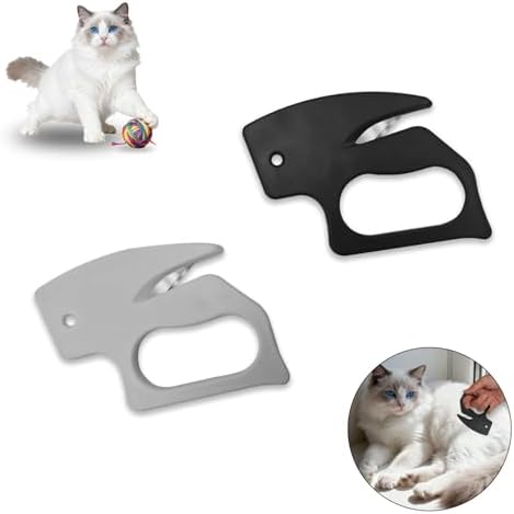 2Pcs Knotting Comb for Cats, Pet Knotting Comb, Matted Fur Remover by Unknown