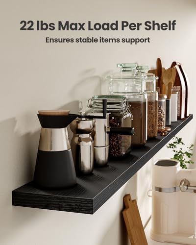 Amada 35.4" Floating Shelves for Wall Decor & Storage - Image 4