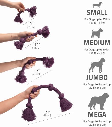 Playology Tug Rope Dog Toys for Large Breed Dogs - Image 5