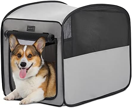 Petsfit Portable Dog Crate，Pop Up Dog Crate by Petsfit