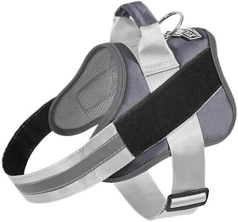 Bolux Dog Harness, No-Pull Reflective Dog Vest, Breathable Adjustable Pet by Bolux