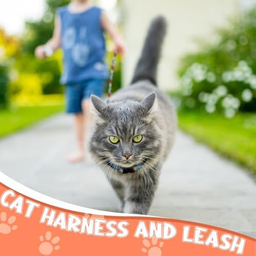2 Pack Cat Harness and Leash Set Escape Proof Adjustable Cat Harness - Image 6