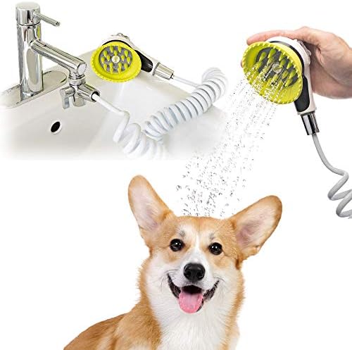Wondurdog Dog Wash Faucet Sprayer Attachment, Fits Most Sink Faucets by Wondurdog