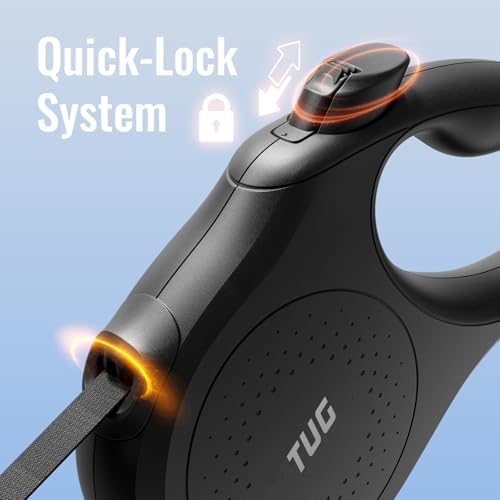 TUG Quest Retractable Dog Leash | 360° Tangle-Free | 16 ft Tape - Image 3