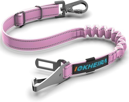 IOKHEIRA Dog Seat Belt 3-in-1 Car Harness by IOKHEIRA