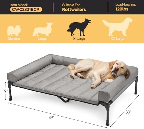 Veehoo Outdoor Elevated Dog Bed - Image 3