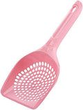 Jowxsx Pink Plastic Cat Litter Scoop Pet Care Sand Waste Scooper Shovel Hollow by Jowxsx
