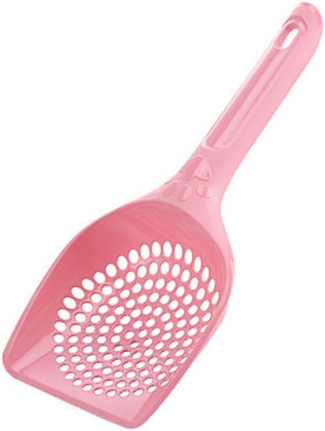 Jowxsx Pink Plastic Cat Litter Scoop Pet Care Sand Waste Scooper Shovel Hollow by Jowxsx