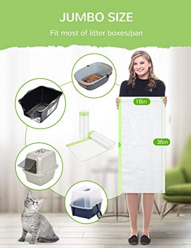 Litter Box Liners, Drawstring Litter Liner Bags - Image 5
