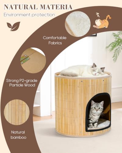 SYANDLVY Large Cat House, Kitten Condo - Image 3
