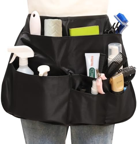 Pet Groomer Pocket Apron Waterproof Pet Grooming Apron Work Aprons Clothes by Rsobl
