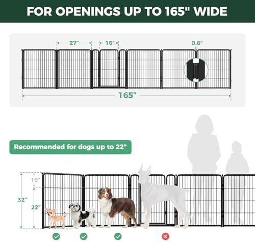 FXW Dog Gate, Extra Wide Adjustable - Image 6