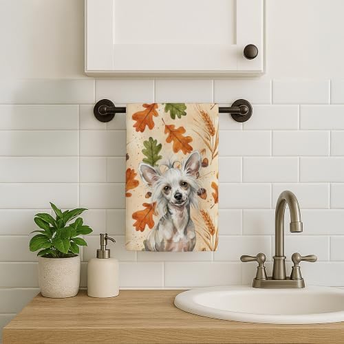 Caroline's Treasures Chinese Crested Dogs Kitchen Towel 15x25 - Image 2