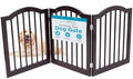 INTERNET'S BEST Arched Top Dog Gate | 3 Panel, and Porch | Portable, Extra Wide by BIRDROCKHOME
