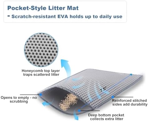 2 Pack Stainless Steel Cat Litter Box - Image 6