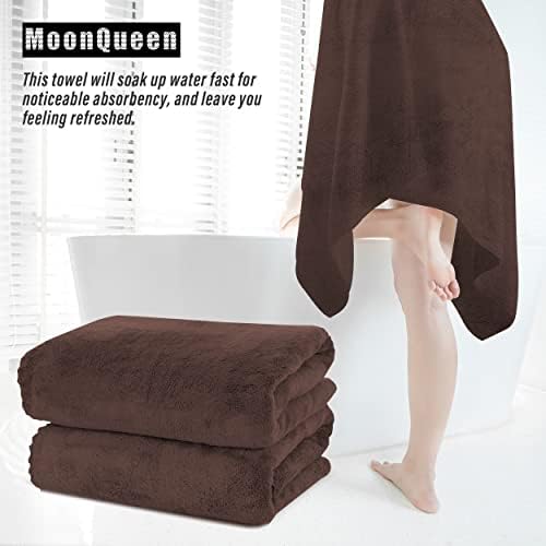MOONQUEEN 2 Pack Premium Bath Towel Set - Image 7