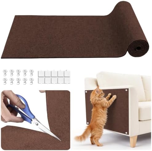 Small Cat Scratcher, 23.6x11.8 Cat Scratch Furniture Protector by Petinstinct