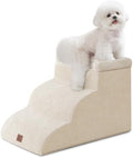 EHEYCIGA 3-Step Curved Dog Stairs by EHEYCIGA