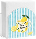 Lemon Tea Time Print Acrylic Napkin Holder by ENGVZ