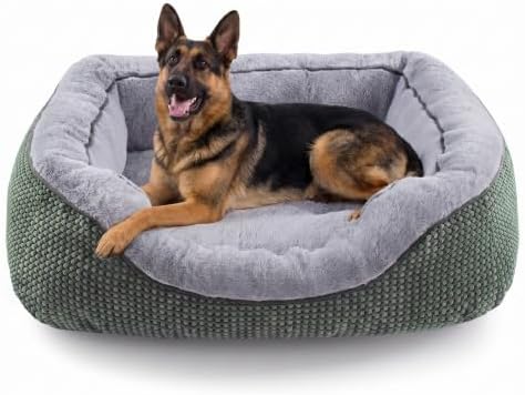 INVENHO XL Dog Beds Large Sized Dog, Washable Orthopedic Warming Soft Sleeping by INVENHO