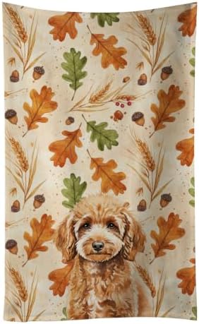 Caroline's Treasures Poodle Dogs Kitchen Towel 15x25 in by CarolinesTreasures