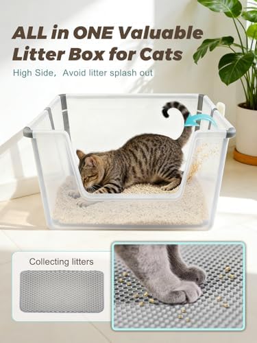 BOLUAMPHC® Large Foldable Cat Litter Boxes - Image 4