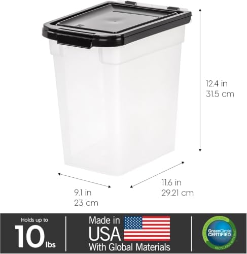 IRIS USA Dog Food Storage Container, Made in USA - Image 3