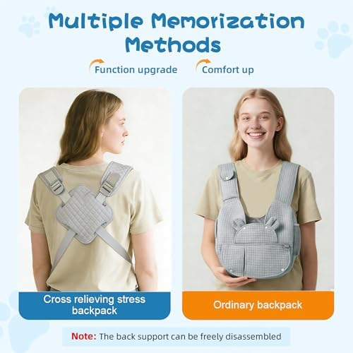 Carry Small Dogs and Cats for Versatile Pocket Portable Pet Front Backpack - Image 2
