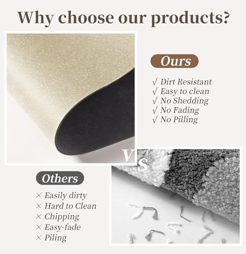 Long Bath Rugs 47x17-Diatomaceous Earth Stone Bath Mats - Image 6
