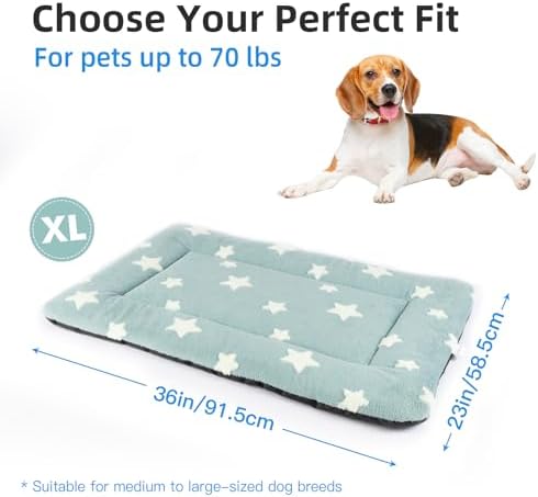 Mora Pets Dog Crate Pad Washable Dog Bed - Image 6