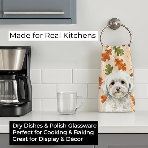 Caroline's Treasures Havanese Dogs Kitchen Towel 15x25 in - Image 3