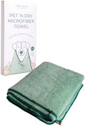 Two Tails Quick-Dry, Gromming Microfiber Dog Bath Towel by TwoTailsPetCompany