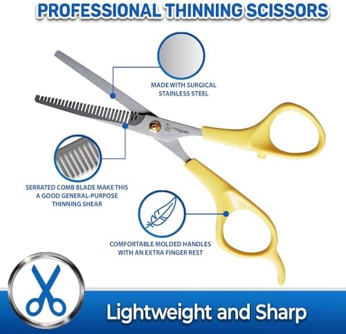 PET MAGASIN Professional Dog Grooming Scissors Set - Image 2