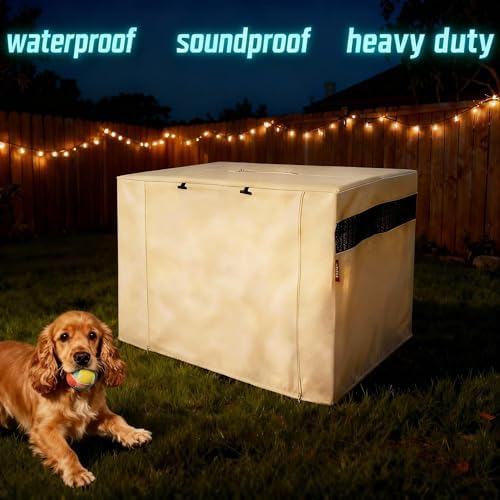 HiCaptain 30-Inch Dog Crate Cover - Image 4