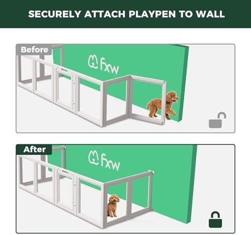 FXW AuraSpace Acrylic Dog Playpen - Image 5