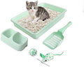 PAWISE Cat Litter Box Set, Small Kitten Starter Kit, Includes Litter Box by PAWISE