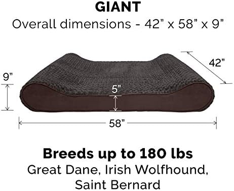Furhaven Orthopedic Dog Bed for Extra Large Dogs w/ Removable Washable Cover - Image 2