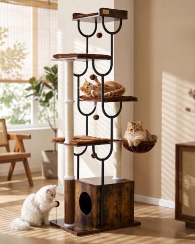 FourFurPets 74" Cat Tree, Cat Tower - Image 3