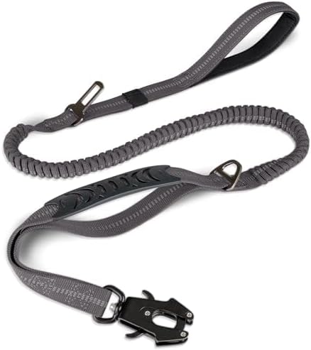 Joytale Tactical Bungee Dog Leash, Shock Absorbing No Pull by Joytale