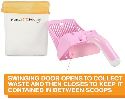 Neater Pet Brands Neater Scooper XL Cat Litter Scoop, 15 Refill Bags – - Image 3