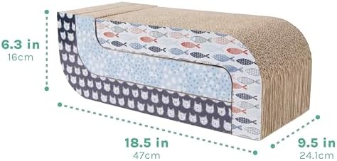 Kitty City 3‑Pack Corrgate Cat Scratcher Pads - Image 3