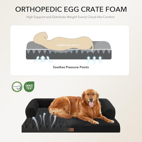 Waterproof Orthopedic Dog Bed for Extra Large Dogs - Image 2