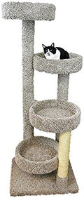 New Cat Condos 190113-Neutral Color Solid Wood Large Cat Playground by New+Cat+Condos
