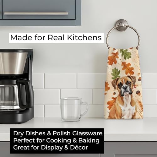 Caroline's Treasures Boxer Dogs Kitchen Towel 15x25 in - Image 3