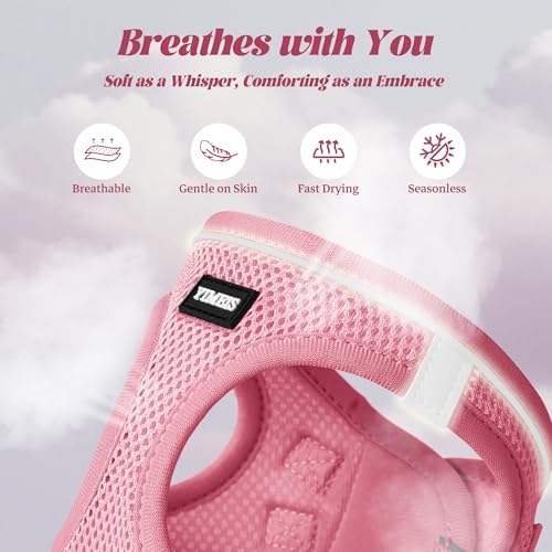 YIMEIS Dog Harness and Leash Set, No Pull Soft Mesh Pet Harness, Reflective - Image 3