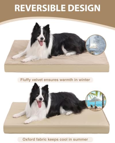 KSIIA Orthopedic Dog Bed for Large Dogs - Image 4