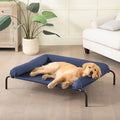 Cooling Elevated Dog Bed for Large Dogs, Outdoor Raised Dog Beds Dogs Cot by WESTERNHOME