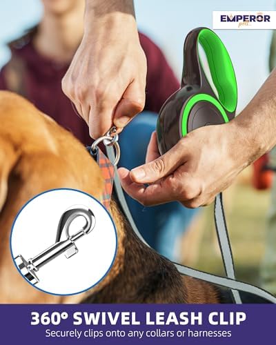 Emperor Pets Retractable Dog Leash, 16 ft - Image 3