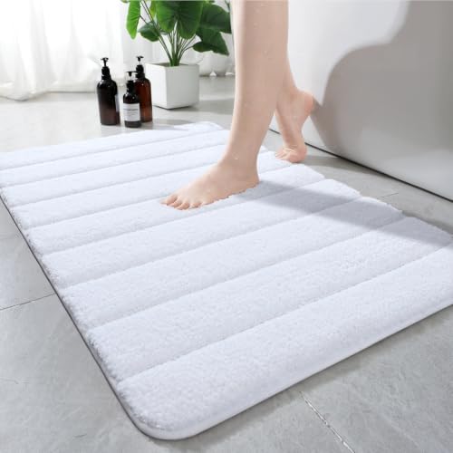 AROGAN Luxury Bathroom Rugs 24x17 Inch，Thick Soft Bath Rug Non Slip by AROGANAREARUG