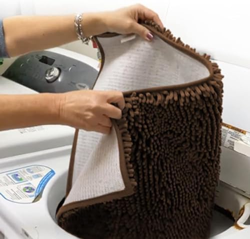 Muddy Mat® 4-Piece Brown Medium 30"X19" AS-SEEN-ON-TV Highly Absorbent - Image 2